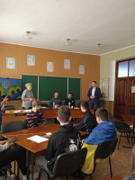 Відбувся захід з правознавства для старшокласників з числа внутрішньо переміщених осіб